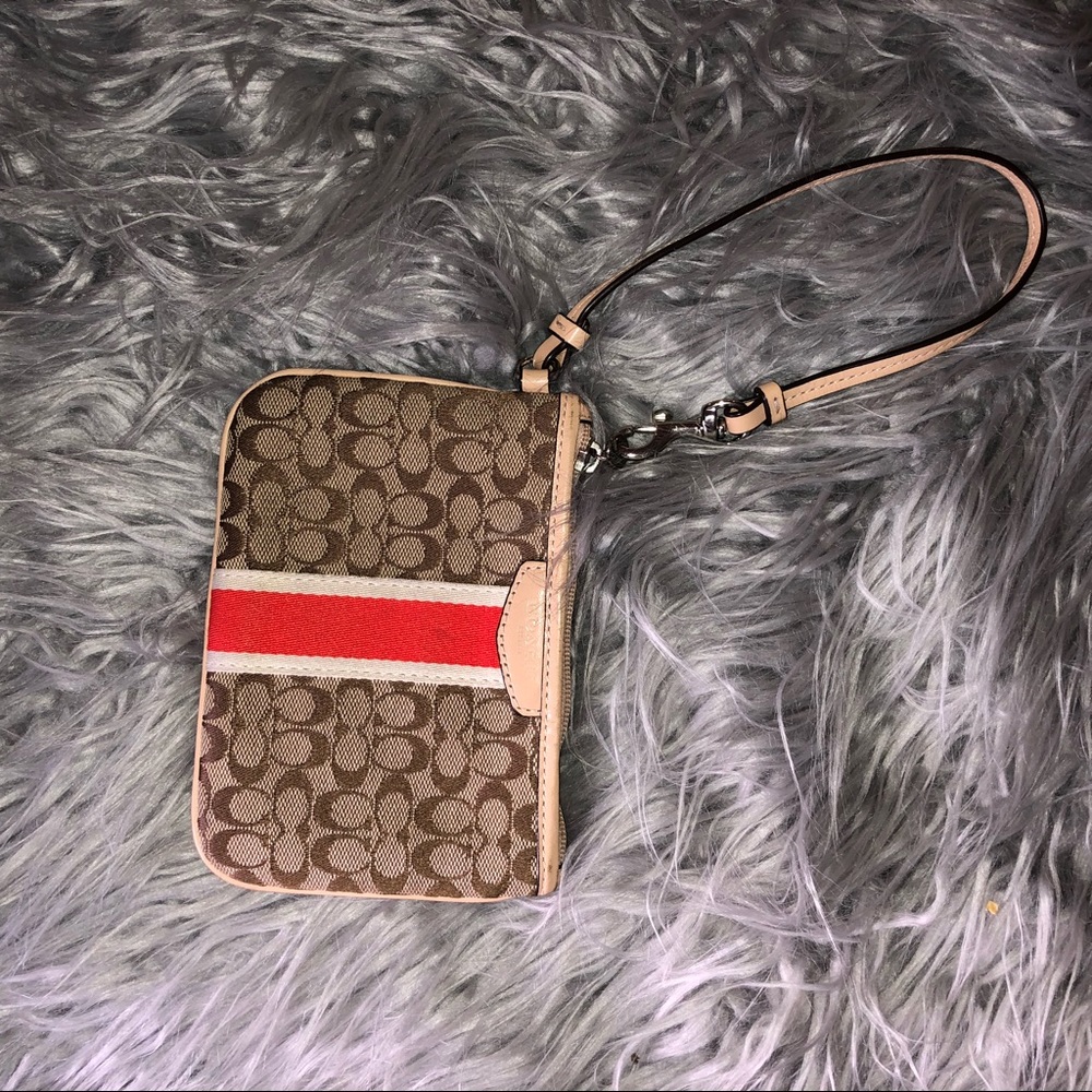 Coach wristlet